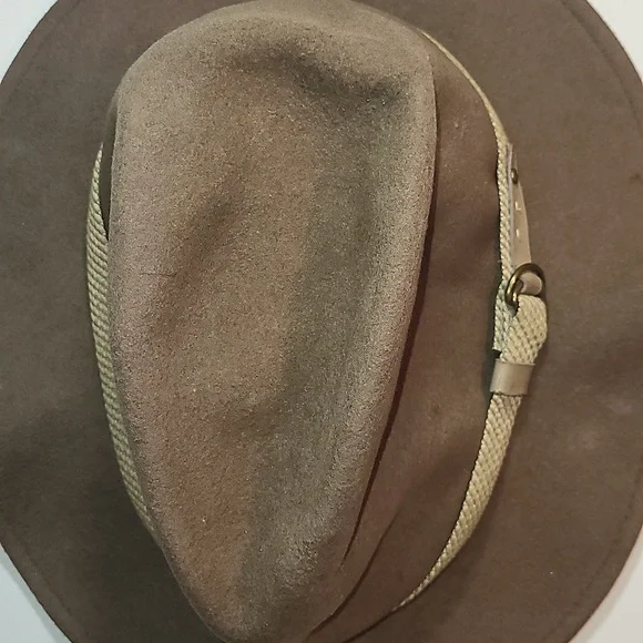 Men's Authentic Scala Brown Hat - Picture 2 of 14